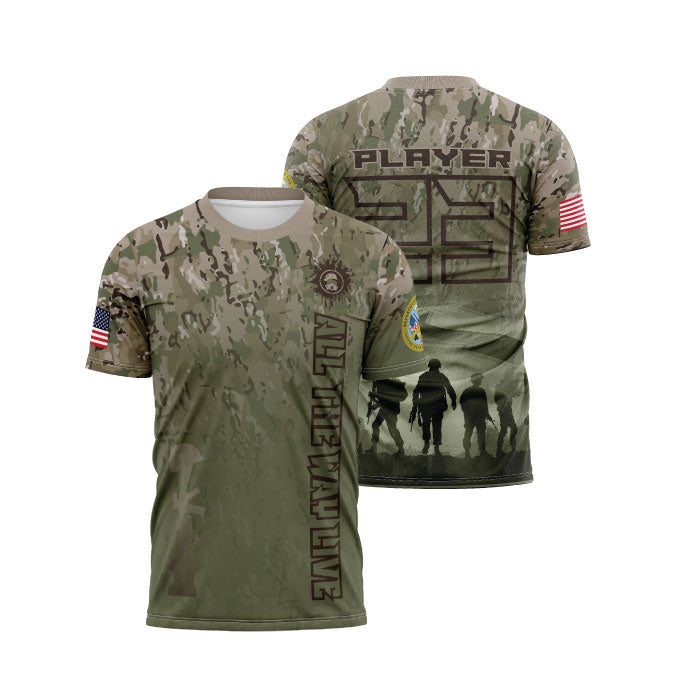 Armed Forces (Army) Mens Full Dye Jersey