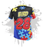 Load image into Gallery viewer, Autism Awareness Womens Full Dye Jersey