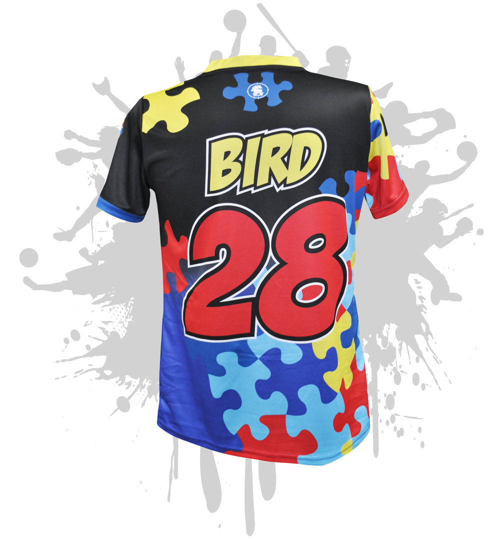 Autism Awareness Womens Full Dye Jersey