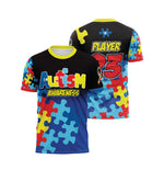 Load image into Gallery viewer, Autism Awareness Mens Full Dye Jersey
