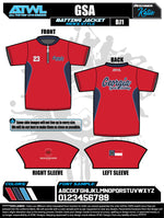 Load image into Gallery viewer, Georgia Sports Academy Batting Jacket
