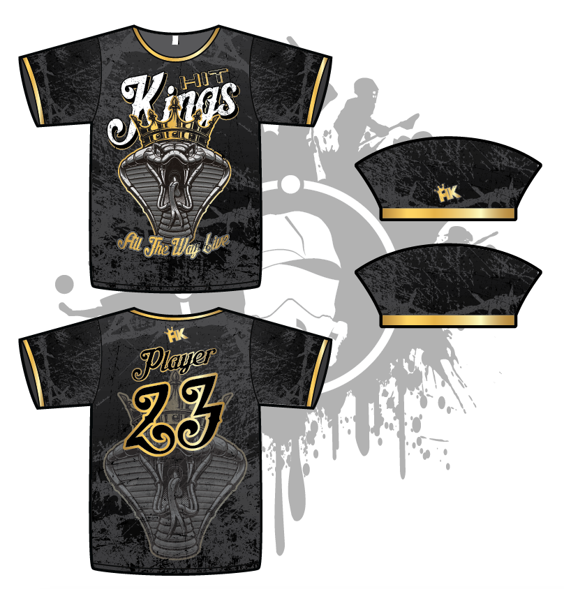 Hit Kings Animal Series Mens Full Dye Jersey (Cobra)