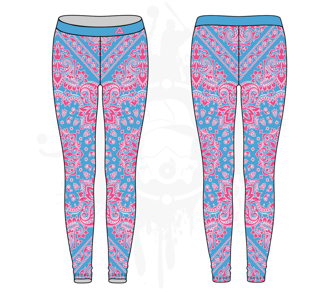 Bandana Womens Leggings: 3-color (7 Colors Available)