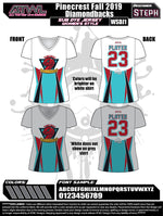 Load image into Gallery viewer, Pinecrest Fall League Women&#39;s Sub Dye Jersey
