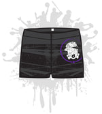 Load image into Gallery viewer, Distressed Women&#39;s Compression Shorts