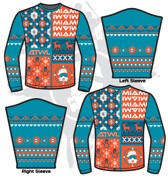 Football ATWL Christmas Spirit Sweater-2