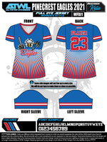 Load image into Gallery viewer, Pinecrest Spring  2021 Womens Full dye team jerseys
