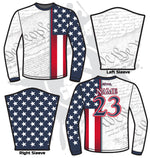 Load image into Gallery viewer, We The People Men&#39;s Full Dye Longsleeve Jersey
