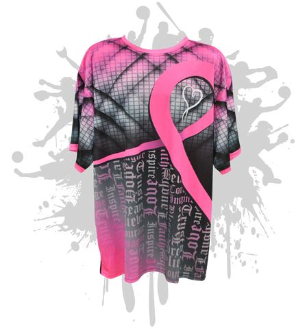 Fight For Love Cancer Awareness Mens Full Dye Jersey