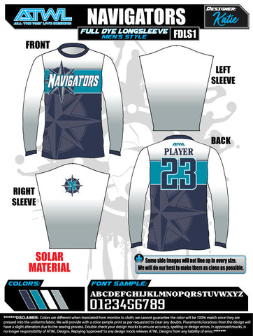Navigators Long Sleeve Jersey