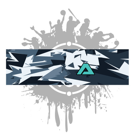 ABSTRACT CAMO HEADBAND