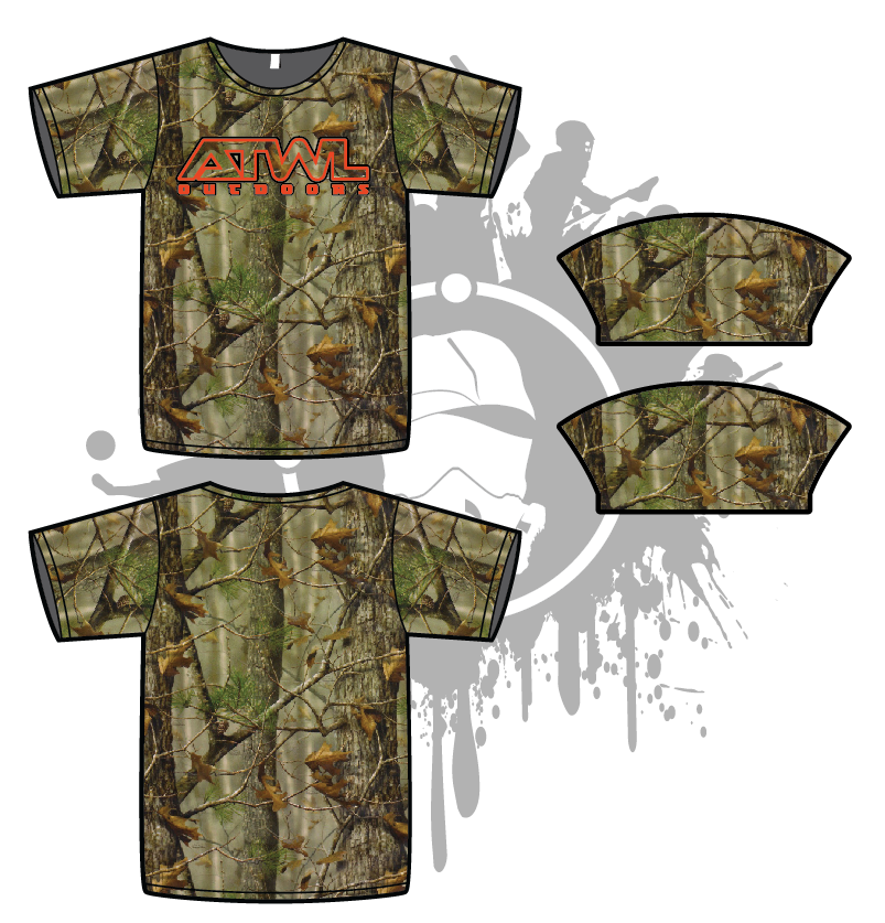 ATWL Outdoors Mens Full Dye Jersey