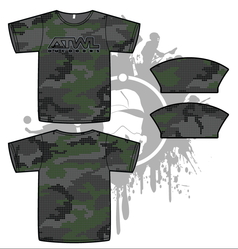 ATWL Outdoors Mens Full Dye Jersey