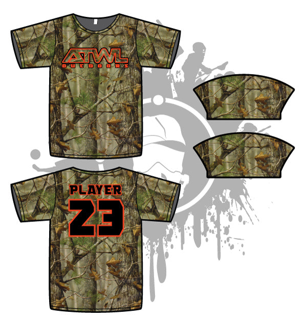 ATWL Outdoors Mens Full Dye Jersey