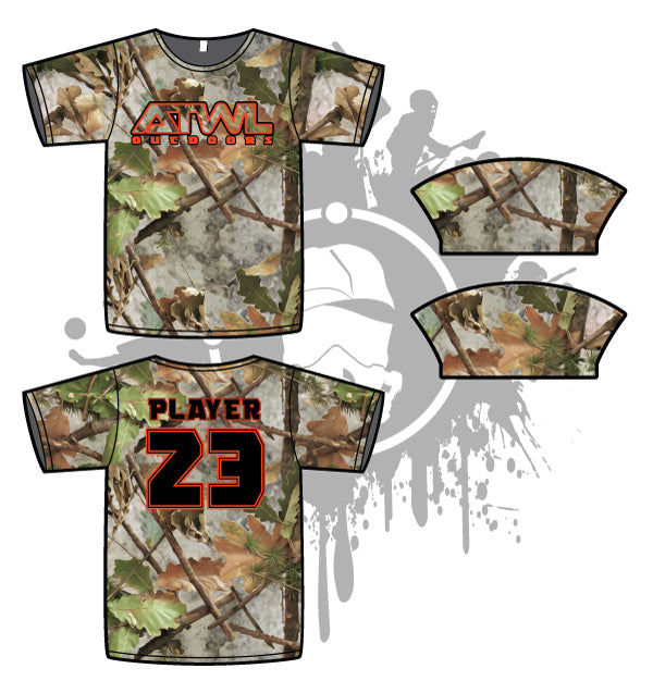 ATWL Outdoors Mens Full Dye Jersey