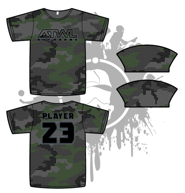 ATWL Outdoors Mens Full Dye Jersey
