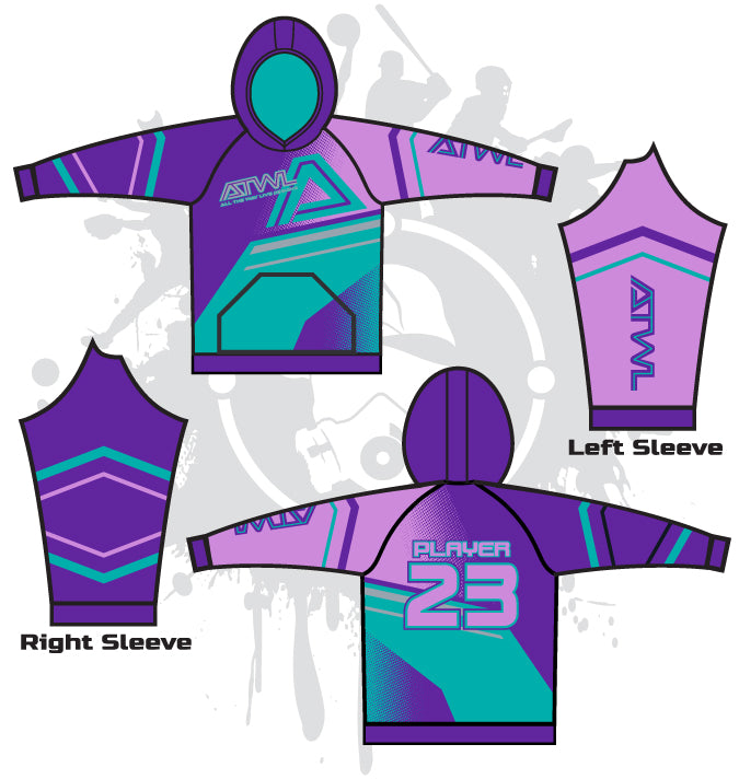Atomic Unisex Full Dye Hoody
