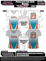 Load image into Gallery viewer, Pinecrest Fall League Women&#39;s Sub Dye Jersey
