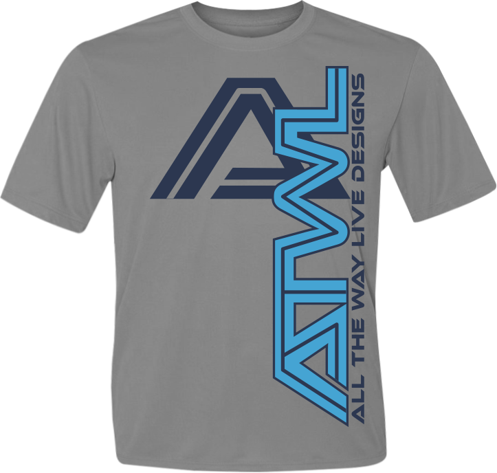 Tron ATWL Vertical Grey Sub Dye Mens Jersey