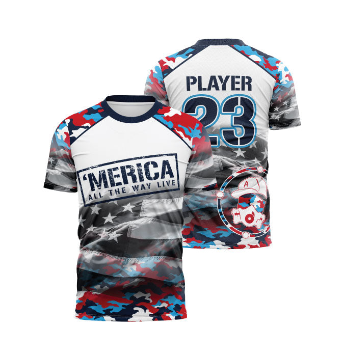 Men's Full Dye Jersey – All The Way Live Designs