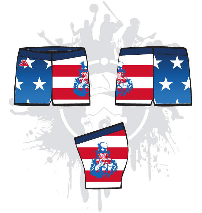 Uncle Sam Women's Compression Shorts
