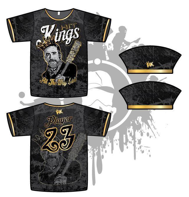 Hit Kings Animal Series Mens Full Dye Jersey (Negan)