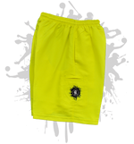 Load image into Gallery viewer, ATWL Neon Yellow Micro Shorts