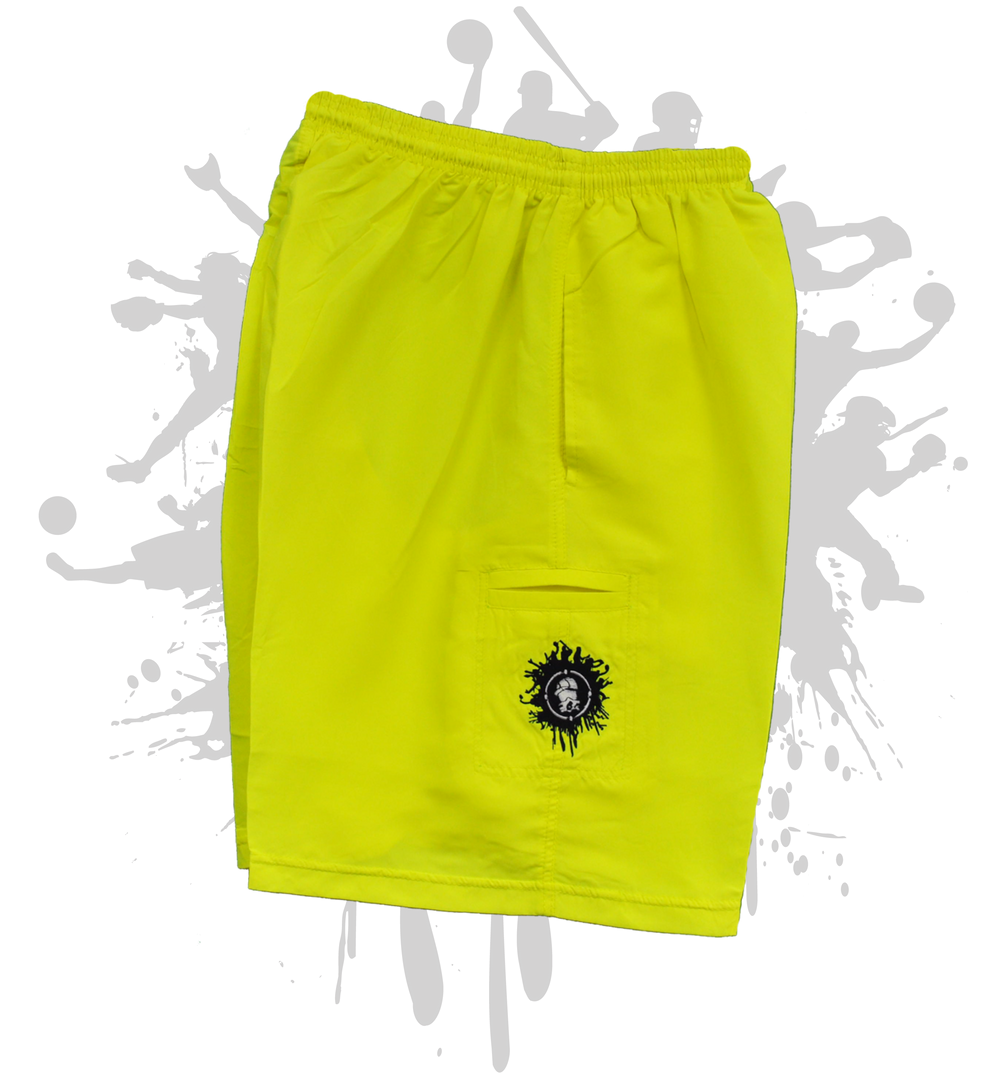 ATWL Neon Yellow Micro Shorts