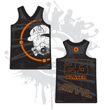 Load image into Gallery viewer, Distressed Women&#39;s Racerback Full Dye Jersey
