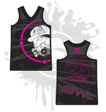 Load image into Gallery viewer, Distressed Women&#39;s Racerback Full Dye Jersey
