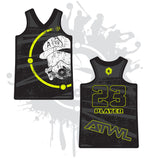 Load image into Gallery viewer, Distressed Women&#39;s Racerback Full Dye Jersey
