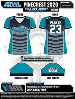 Load image into Gallery viewer, Pinecrest Spring  2021 Womens Full dye team jerseys
