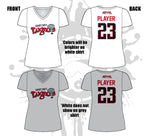 Load image into Gallery viewer, East Bay Parent Women&#39;s V neck Sub Dye 2021
