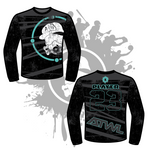 Load image into Gallery viewer, DISTRESSED GAS MASK LONG SLEEVE
