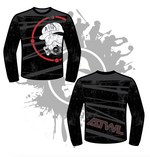 Load image into Gallery viewer, DISTRESSED GAS MASK LONG SLEEVE
