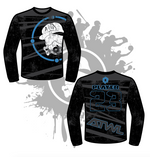 Load image into Gallery viewer, DISTRESSED GAS MASK LONG SLEEVE
