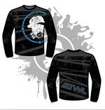 Load image into Gallery viewer, DISTRESSED GAS MASK LONG SLEEVE
