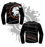 Load image into Gallery viewer, DISTRESSED GAS MASK LONG SLEEVE
