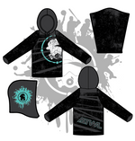 Load image into Gallery viewer, DISTRESSED GAS MASK HOODY
