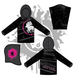 Load image into Gallery viewer, DISTRESSED GAS MASK HOODY
