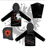 Load image into Gallery viewer, DISTRESSED GAS MASK HOODY
