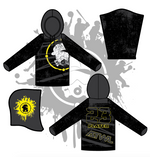 Load image into Gallery viewer, DISTRESSED GAS MASK HOODY
