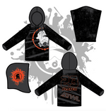 Load image into Gallery viewer, DISTRESSED GAS MASK HOODY
