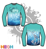 Load image into Gallery viewer, Gone Fishing Mens Full Dye Jersey Long Sleeve