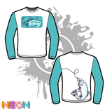 Load image into Gallery viewer, Gone Fishing Mens Full Dye Jersey Long Sleeve