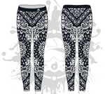 Load image into Gallery viewer, Bandana Womens Leggings: 2-color (7 Colors Available)
