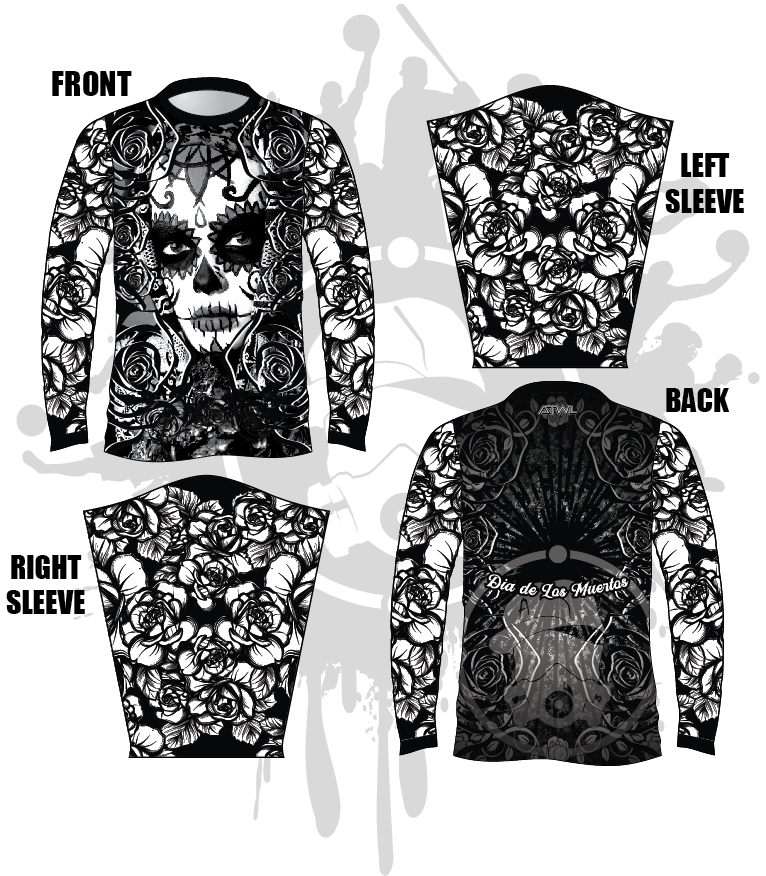 Día de los Muertos Long Sleeve Jersey