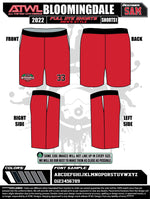 Load image into Gallery viewer, 2022 Bloomingdale All Stars Full Dye Shorts