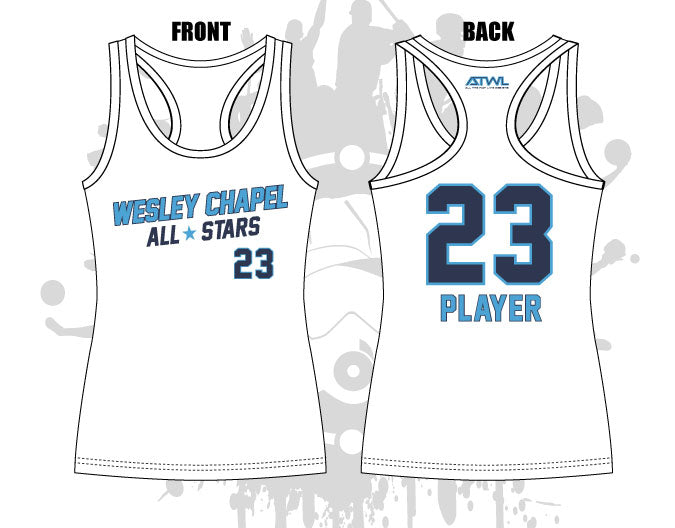 Wesley Chapel Sub Dye Racerback