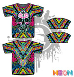 Load image into Gallery viewer, Tribal Skull Unisex Full Dye Jersey
